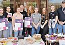 Teenagers stage charity cake sale for citizenship scheme