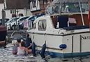 Man rescues boat trio