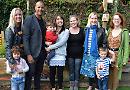 TV actor unveils new-look garden at his son's pre-school
