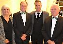 England's Ashes-winning captain speaks at cricket dinner
