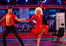 Debbie slips up with salsa