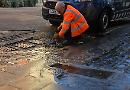 Burst water main floods basement