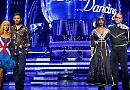 'Ginger Spice' Debbie avoids the boot in dance-off drama