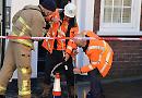 Couple's basement flooded & shops shut by water main burst