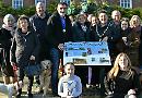 New riverside plaque tells history of our famous bridge