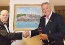 Painting celebrates two centuries of rowing club