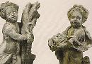 Cherub statues stolen from garden