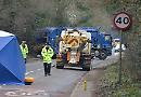 Chef killed in gritter crash