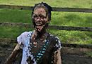 TV stars join messy obstacle course