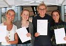 Results joy for this year's A-level students