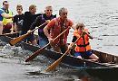 Wacky races on river