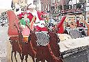 Santa back on tour... but minus some elves