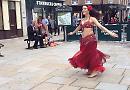Belly dancer shows skills in Henley