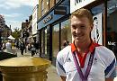 Henley rowers celebrated with golden postbox