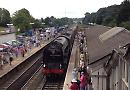 Steam train makes historic stop in Goring