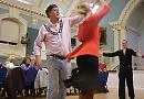 It's Strictly fun as mayor dances rumba