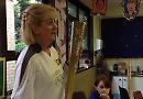 Olympic torchbearer visits Wargrave school
