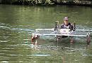 Henley inventors test solar-powered boat