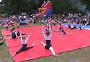 Olympic gymnast visits club celebrations