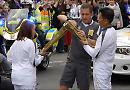 Olympic torch relay passes through Henley