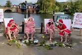 Henley river protest for cleaner waters