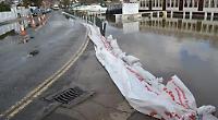 The boom now along Thames Side in Henley