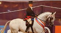 Retired racehorse is enjoying whole new lease of life as a show horse