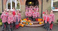 Pupils celebrate Harvest and Halloween