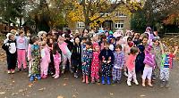 Pupils wear pyjamas for Children Need