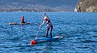 Woman is top Briton at paddleboarding competition