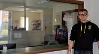 Teacher makes protective screens for GP surgeries