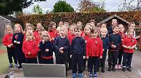 Pupils sing hymns and read prayers at virtual remembrance service