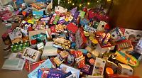 School collects mountain of goodies for food bank