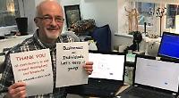 Teacher fixes old laptops for pupils to learn at home
