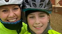 Teenager cycles 100 miles in two weeks for charity