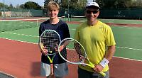 Harrison cruises to singles title with straight sets win, losing just one game