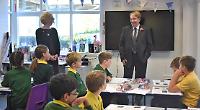 John Howell answers questions from year six pupils