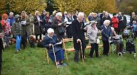 Crew of RAF bomber which crashed in village while on secret mission are remembered... 78 years later