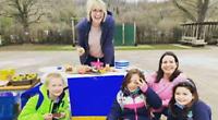 Pupils raise money with school bake and book sales