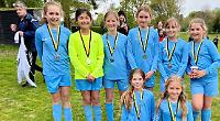 Stoke Row win under-10 girls’ football tournament