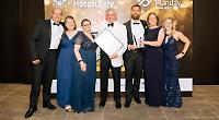 Staff at members’ club win hospitality award