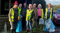 15 bags of rubbish collected in two hours