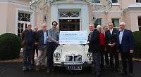 Classic car enthusiasts raised £750 for charity