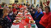 Members of 60+ club treated to free Christmas lunch