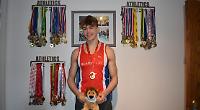 Teenage athlete wins gold at national competition