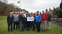 Wine-loving golfers raise another £4,000 for charity