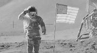 Moon dust and astronauts’ equipment on show
