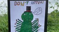 Children’s anti-litter competition posters take effect