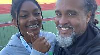 Student becomes sprint champion with father’s help