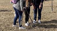 For just £1, children can try metal detecting and keep what they find